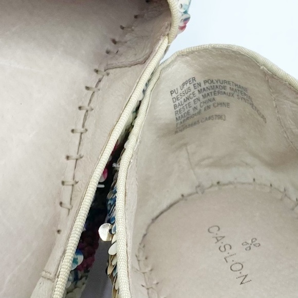 CASLON Collins Floral Sequin Espadrilles platform - Picture 7 of 8